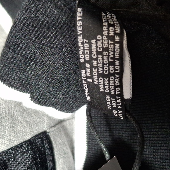 NWT Mens SQUARE ZERO Sz 2XL Short Pants Shorts Gray and Black Jogger - Picture 6 of 6